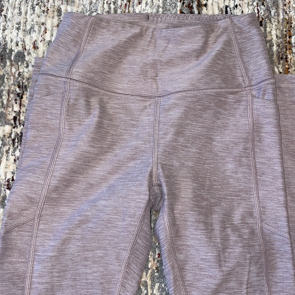 VICTORIA SECRET PINK HEATHERED XS LEGGINGS - VERY COMFORTABLE IN GREAT CONDITION - Picture 6 of 6